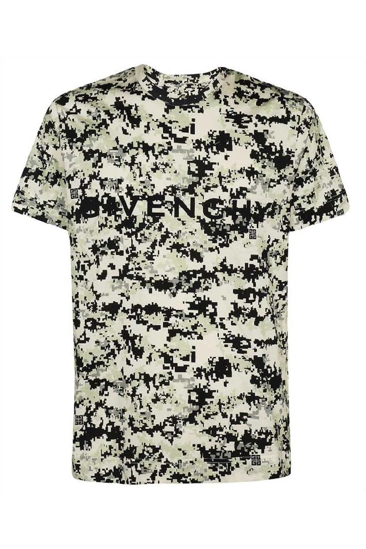 Givenchy지방시 남성 티셔츠 Givenchy BM716R3YBD CLASSIC FIT T-shirt - Beige