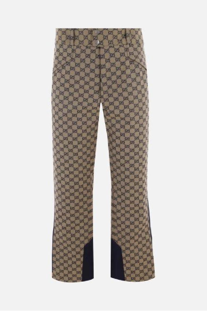 GUCCI구찌 남성 바지 GG fabric pants with contrasting details