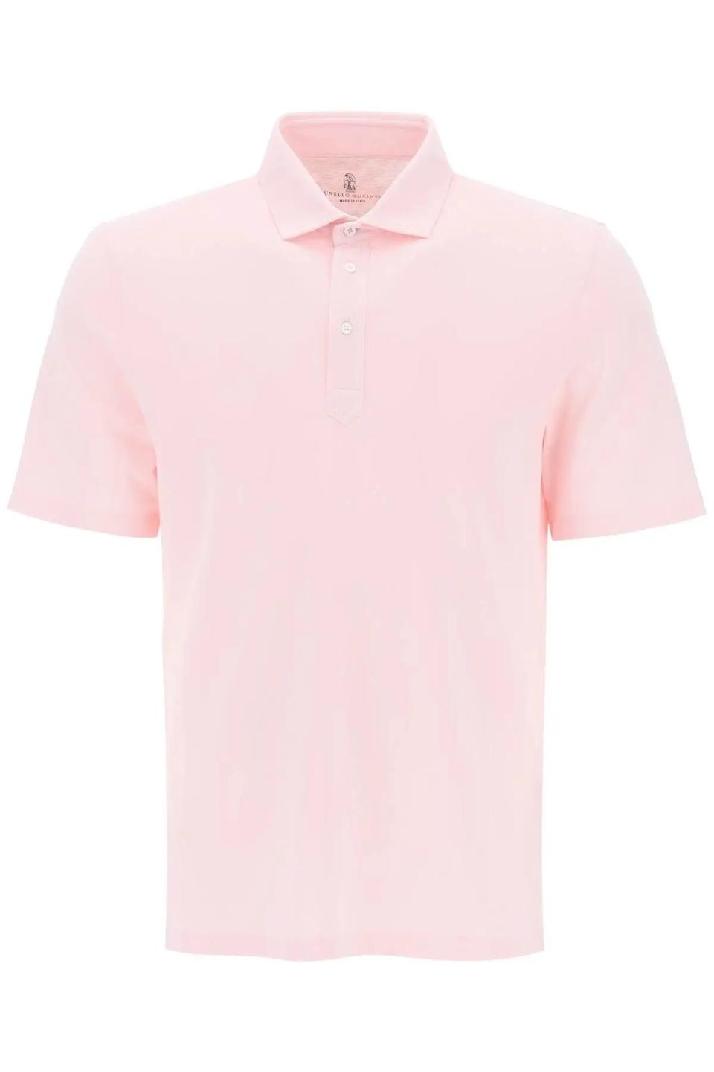 BRUNELLO CUCINELLIpolo shirt with french collar