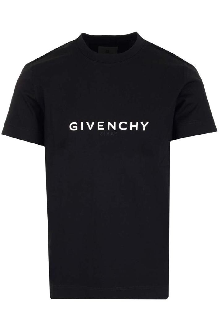 GivenchyBlack &quot;Givenchy Paris Reverse&quot; tshirt