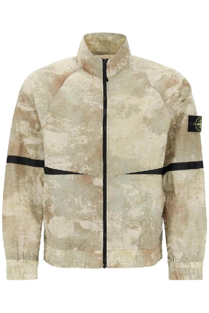 STONE ISLAND스톤아일랜드 남성 자켓 camouflage wind jacket made of econyl