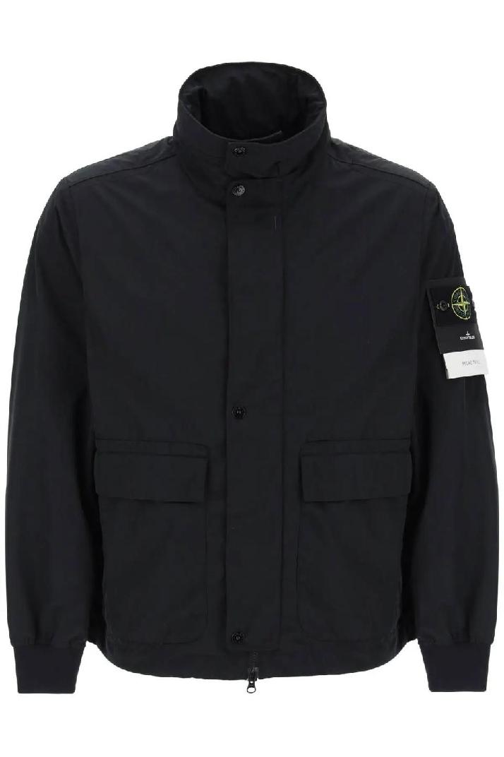 STONE ISLANDmicro twill jacket with extractable hood